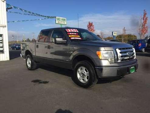 2010 Ford F-150 4WD SuperCrew XLT 1 Owner Carfax PW PDL Air Xtra Clean for sale in Longview, WA