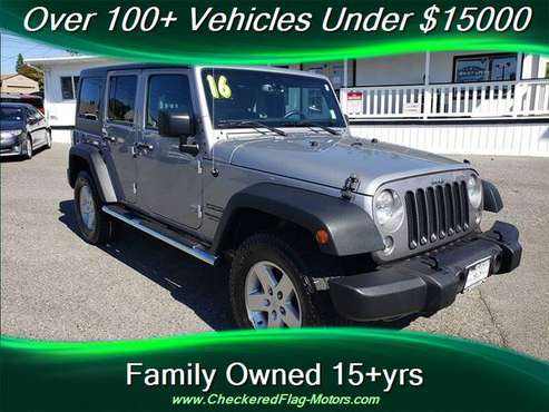 2016 Jeep Wrangler Unlimited - 1 Owner Local RIG!! - cars & trucks -... for sale in Everett, WA