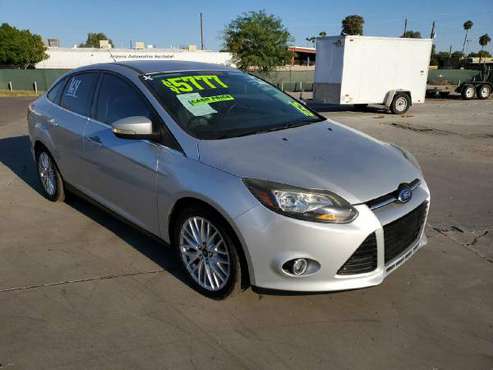 2013 Ford Focus 4dr Sdn Titanium FREE CARFAX ON EVERY VEHICLE - cars... for sale in Glendale, AZ