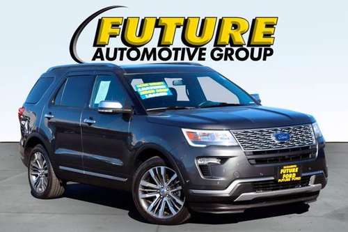2018 Ford Explorer 4x4 4WD Certified Platinum SUV for sale in Sacramento , CA