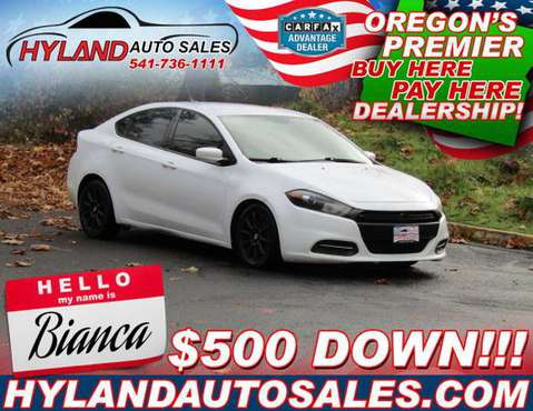 2015 DODGE DART SXT *ONLY $500 DOWN @ HYLAND AUTO SALES! - cars &... for sale in Springfield, OR