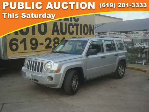2008 Jeep Patriot Public Auction Opening Bid for sale in Mission Valley, CA