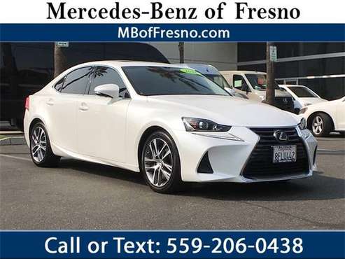 2018 Lexus IS 300 With ONLY 32K Miles ONE OWNER Clean Carfax - cars... for sale in Fresno, CA