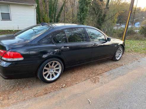 BMW 750li 2007 - cars & trucks - by owner - vehicle automotive sale for sale in Newton, NC