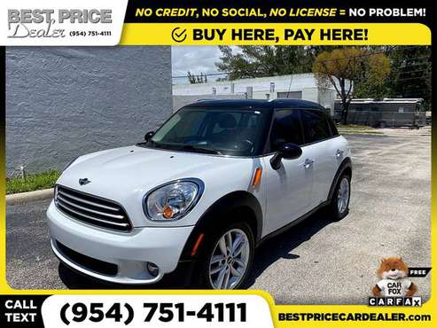 2014 Mini Countryman CooperCrossover for only 139/mo! - cars & for sale in HALLANDALE BEACH, FL