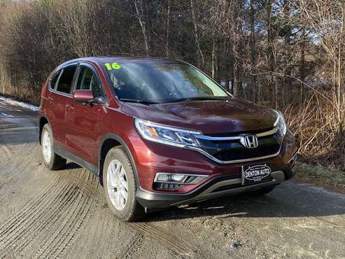 2016 Honda CR-V EX AWD Maroon - cars & trucks - by dealer - vehicle... for sale in Craftsbury, VT