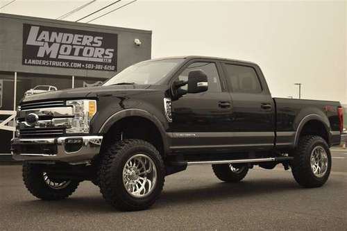 2017 FORD F250 SUPER DUTY 4X4 FX4 LARIAT LIFTED DIESEL POWER STROKE... for sale in Gresham, OR