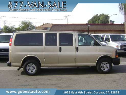 2012 Chevy Express G2500 12-Passenger Cargo Van 1 Owner RV Camper... for sale in SF bay area, CA