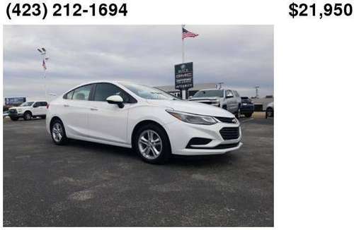 2018 Chevrolet Chevy Cruze LT Auto - - by dealer for sale in Chattanooga, TN