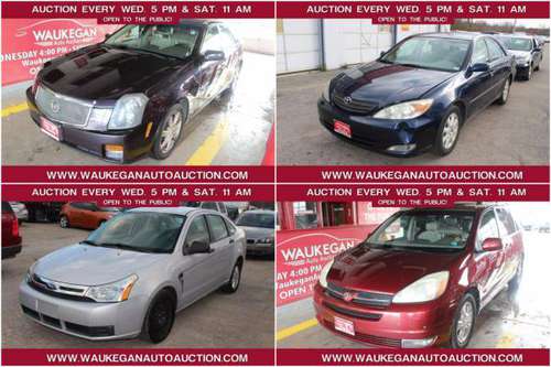 2006 CADILLAC CTS/2003 TOYOTA CAMRY/2008 FORD FOCUS/2005 TOYOTA... for sale in WAUKEGAN, IL