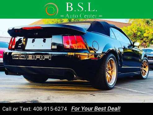 2003 Ford Mustang SVT Cobra COBRA SVT Convertible Unspecified - cars... for sale in Redwood City, CA