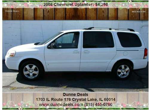 2008 Chevrolet Uplander LT 4dr Extended Mini-Van - cars & trucks -... for sale in Crystal Lake, IL