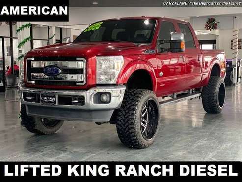 2015 Ford F-250 4x4 F250 Super Duty King Ranch LIFTED DIESEL TRUCK... for sale in Gladstone, MT