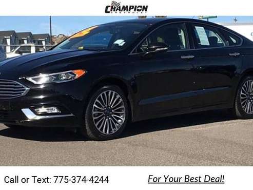 2018 Ford Fusion hatchback - cars & trucks - by dealer - vehicle... for sale in Reno, NV