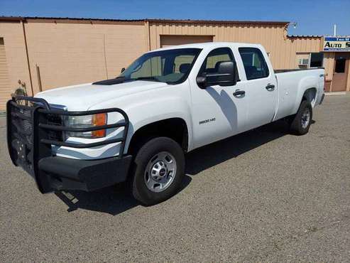 2012 GMC 3500 6.6 Duramax 4x4 crew cab long bed clean truck!! - cars... for sale in Grand Junction, CO