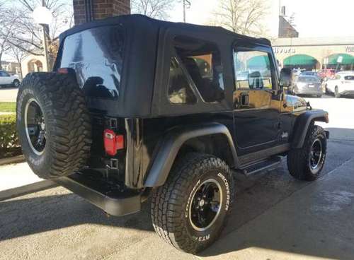 99 Wrangler TJ Sport 4 0L 5-spd, 4x4, Lifted & Loaded! - cars & for sale in Chicago, IL