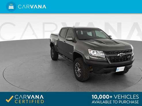 2018 Chevy Chevrolet Colorado Crew Cab ZR2 Pickup 4D 5 ft pickup Green for sale in Inwood, NY