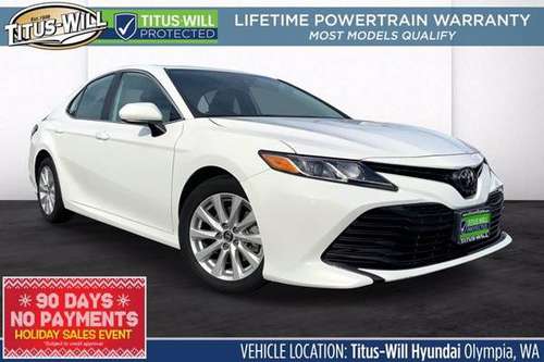2019 Toyota Camry LE Sedan - cars & trucks - by dealer - vehicle... for sale in Olympia, WA
