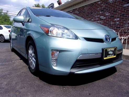 2012 Toyota Prius Plug-In Hybrid, 99k Miles, Auto, Green/Grey, Nav! for sale in Franklin, MA