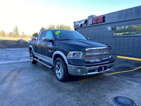 2018 Ram 1500 4x4 Dodge Laramie Biodiesel 4WD Truck - cars & trucks... for sale in Bellingham, WA