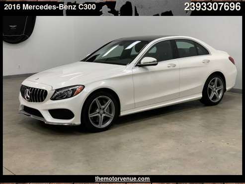 2016 Mercedes-Benz C-Class 4dr Sdn C 300 Luxury 4MATIC - cars &... for sale in Naples, FL