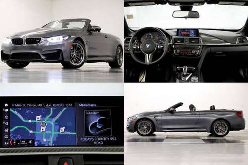 NAVIGATION - CAMERA Gray 2020 BMW M4 Convertible HEATED LEATHER for sale in Clinton, KS