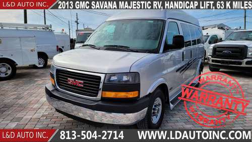2013 GMC SAVANA MAJESTIC RV, HANDICAP LIFT, 63 K MILES - cars & for sale in largo, FL