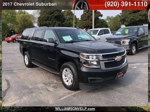 2017 Chevrolet Suburban LT - cars & trucks - by dealer - vehicle... for sale in Green Bay, WI