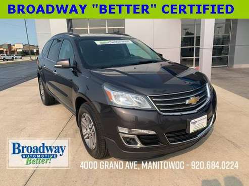 2016 Chevrolet Traverse LT - SUV - cars & trucks - by dealer -... for sale in Manitowoc, WI