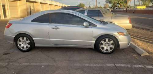 2007 honda civic, 5 speed coupe - - by dealer for sale in Phoenix, AZ