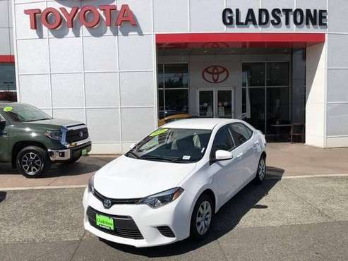 2016 Toyota Corolla LE CALL/TEXT - - by dealer for sale in Gladstone, OR