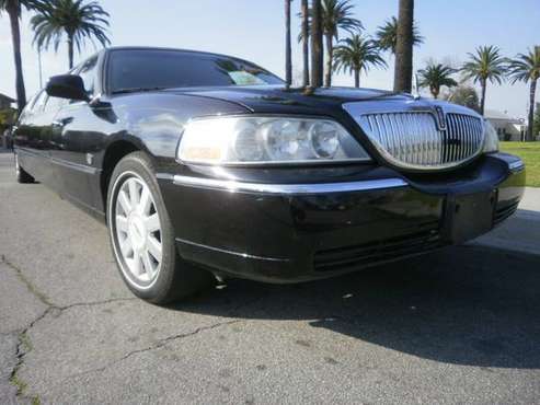 2005 BLACK 120IN LINCOLN TOWNCAR LIMOUSINE #1099 - cars & trucks -... for sale in Los Angeles, OR