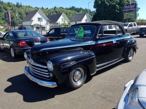 1948 Ford Convertible ! reduced - - by dealer for sale in Hoquiam, WA