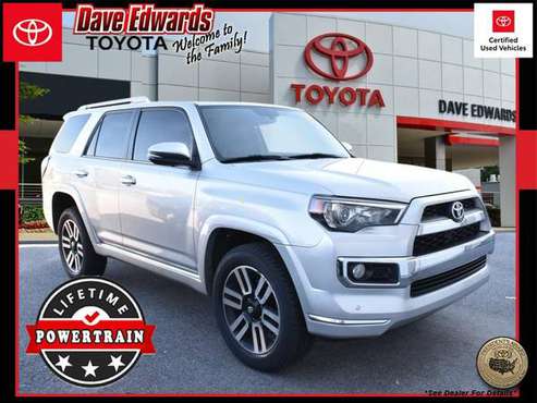2017 Toyota 4Runner Limited - cars & trucks - by dealer - vehicle... for sale in Spartanburg, SC