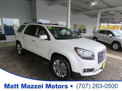 2017 GMC Acadia Limited SUV Limited (White Frost Tricoat) - cars &... for sale in Lakeport, CA
