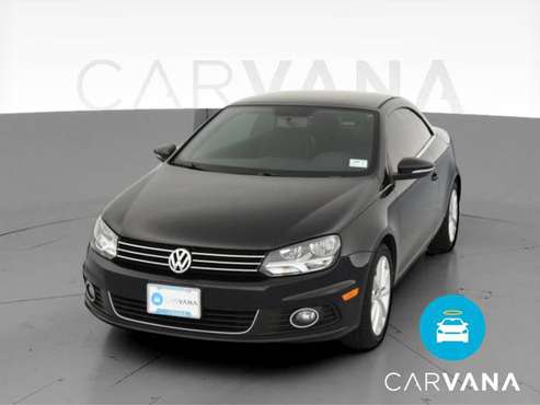 2015 VW Volkswagen Eos Komfort Convertible 2D Convertible Black for sale in reading, PA