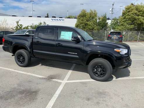 NEW 2021 TOYOTA TACOMA SR5 DOUBLE-CAB 4X4 V-6 BLACK (IW642) - cars & for sale in Burlingame, CA