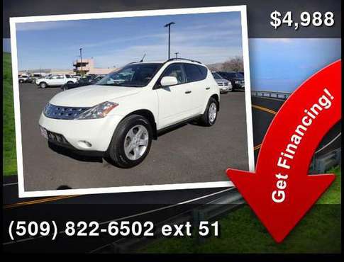 2003 Nissan Murano SL Buy Here Pay Here - cars & trucks - by dealer... for sale in Yakima, WA