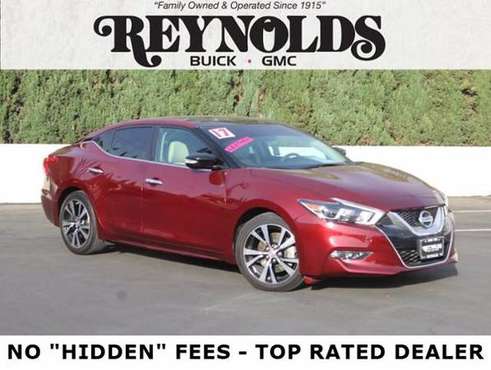 2017 Nissan Maxima SL - Low Rates Available! - cars & trucks - by... for sale in West Covina, CA