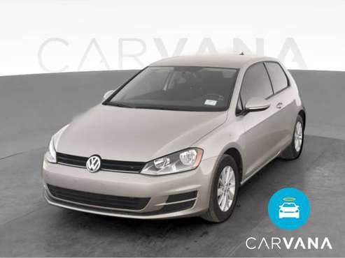2015 VW Volkswagen Golf S Hatchback Coupe 2D coupe Silver - FINANCE... for sale in San Bruno, CA