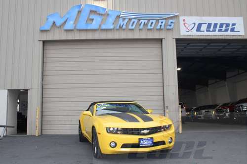 2011 Chevrolet Camaro 2dr Conv 1LT , AUTOMATIC , CONVERTIBLE with... for sale in Sacramento , CA