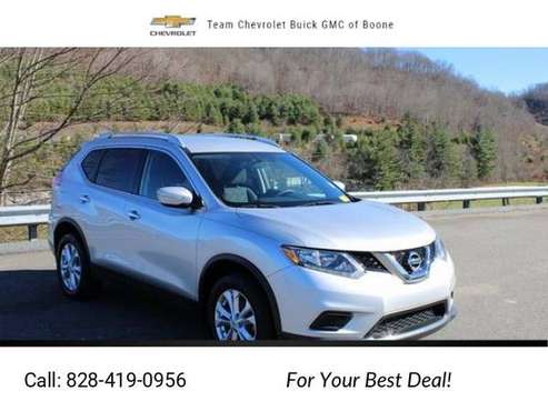 2015 Nissan Rogue SV suv Silver - cars & trucks - by dealer -... for sale in Boone, NC