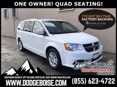2018 Dodge Grand Caravan Sxt One Owner! Quad Seating! for sale in Boise, ID