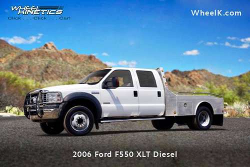 2006 Ford F550 XLT Diesel RWD - cars & trucks - by dealer - vehicle... for sale in Bylas, AZ