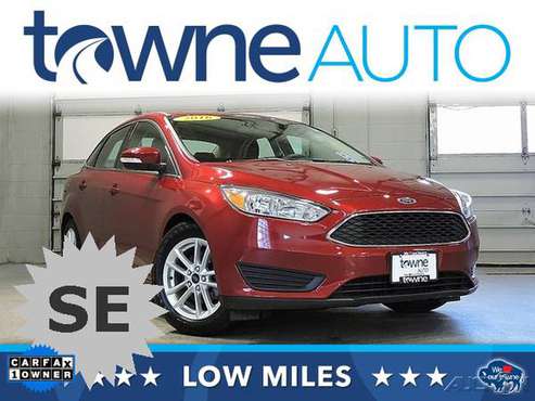 2016 Ford Focus SE SKU:UT18045A Ford Focus SE - cars & trucks - by... for sale in Orchard Park, NY