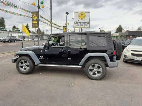 2008 Jeep Wrangler 4WD 4dr Unlimited X for sale in Portland, OR