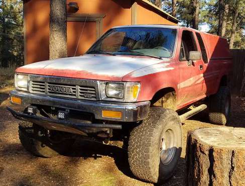 1991 Toyota pickup w/ lift & 35" tires - cars & trucks - by owner -... for sale in Flagstaff, AZ