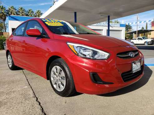 ** 2017 HYUNDAI ACCENT ** FUEL MILEAGE WOW!!! - cars & trucks - by... for sale in Red Bluff, CA