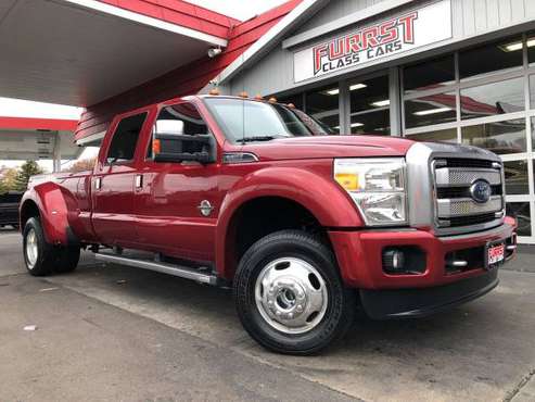 2014 Ford F-450 Super Duty Platinum 4x4 4dr Crew Cab 8 ft. LB DRW... for sale in Charlotte, NC