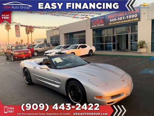 🔥2003 Chevrolet *Corvette* $999 DOWN O.A.C.❗️ for sale in San Bernardino, CA